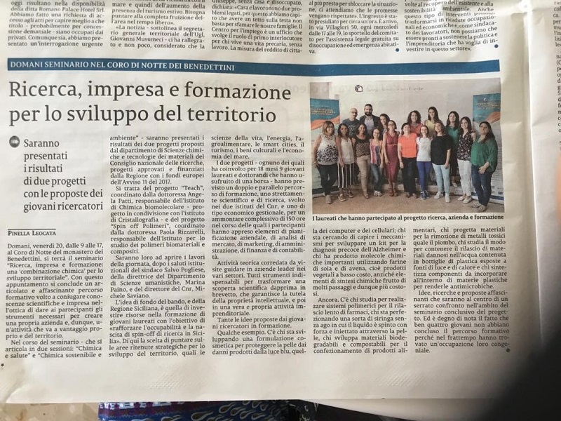 Workshop conclusivo