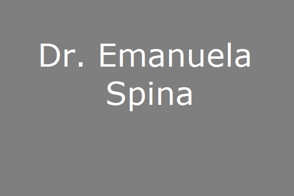 CV della Dr.ssa E.Spina